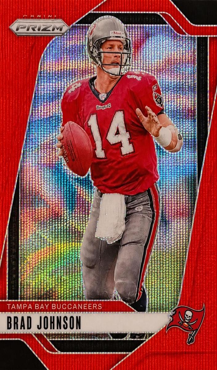 2024 Panini Prizm Football Red Wave Brad Johnson #274