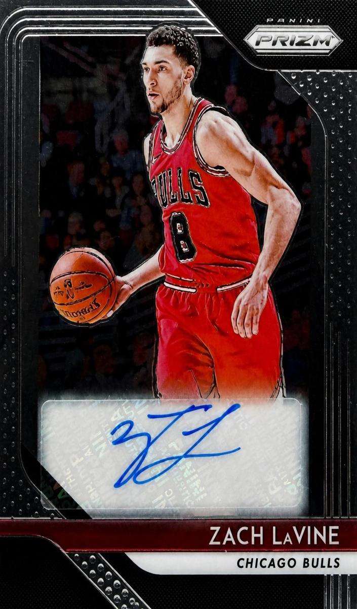 2018 Panini Prizm Basketball Zach LaVine #S-ZLV SGC 9.5