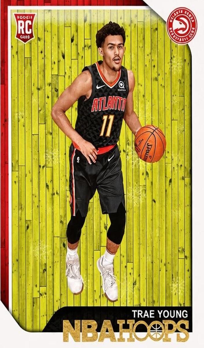 2018 Panini Hoops Basketball Winter Trae Young #250 PSA 9