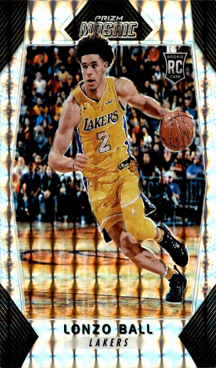 2017 Panini Prizm Mosaic Basketball Lonzo Ball #73