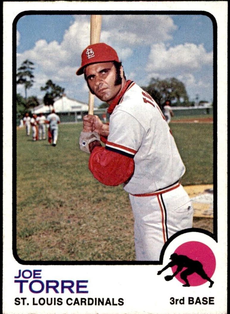 1973 Topps Baseball Joe Torre #450