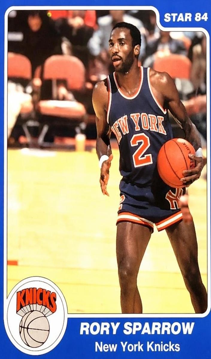 1983 Star Basketball Rory Sparrow #68