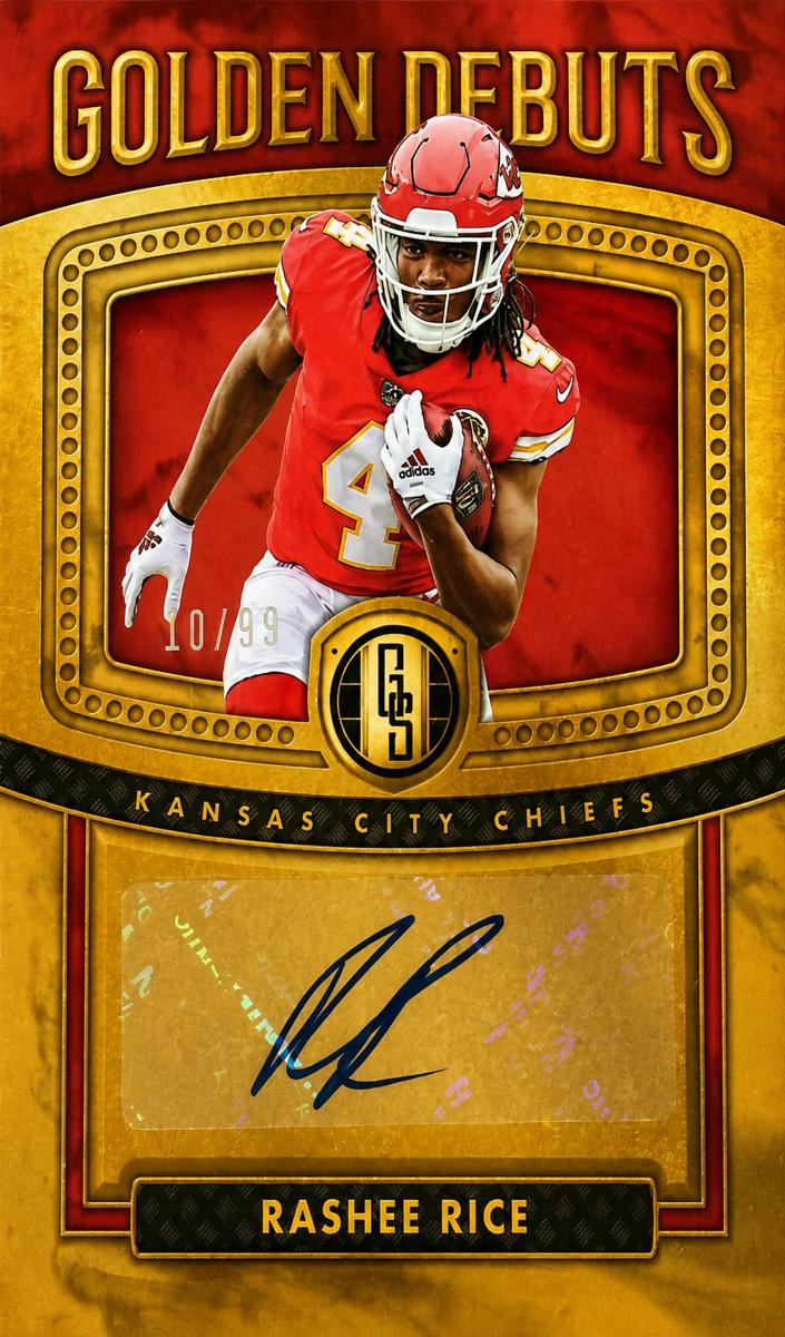 2023 Panini Gold Standard Football Rashee Rice #GD-14 PSA 7.5