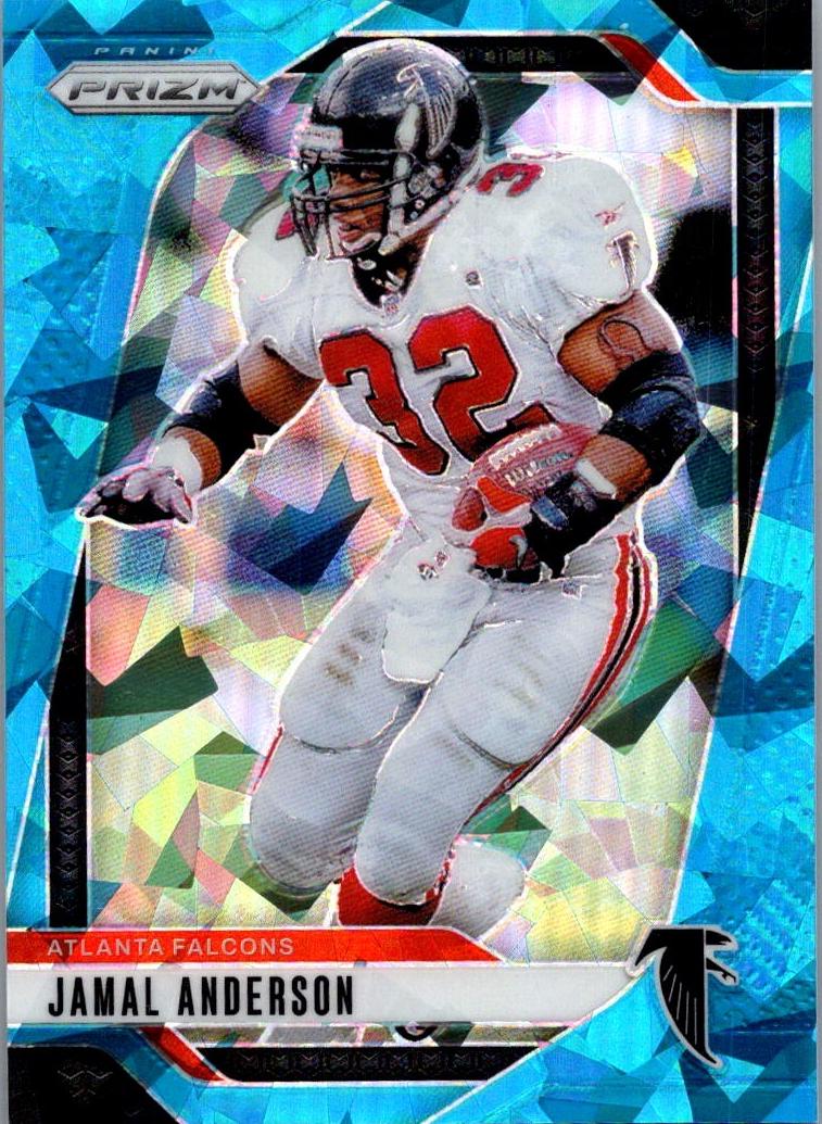 2024 Panini Prizm Football Blue Ice Jamal Anderson #18