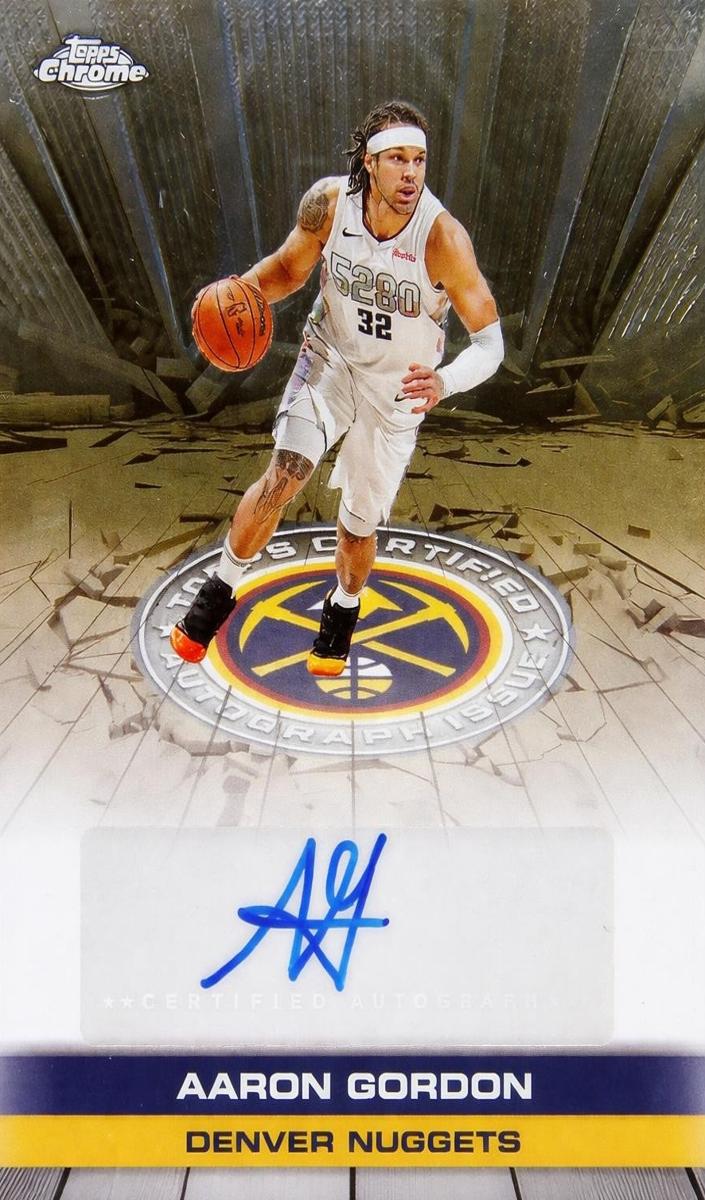 2025 Topps Chrome Basketball Aaron Gordon #TAU-AG