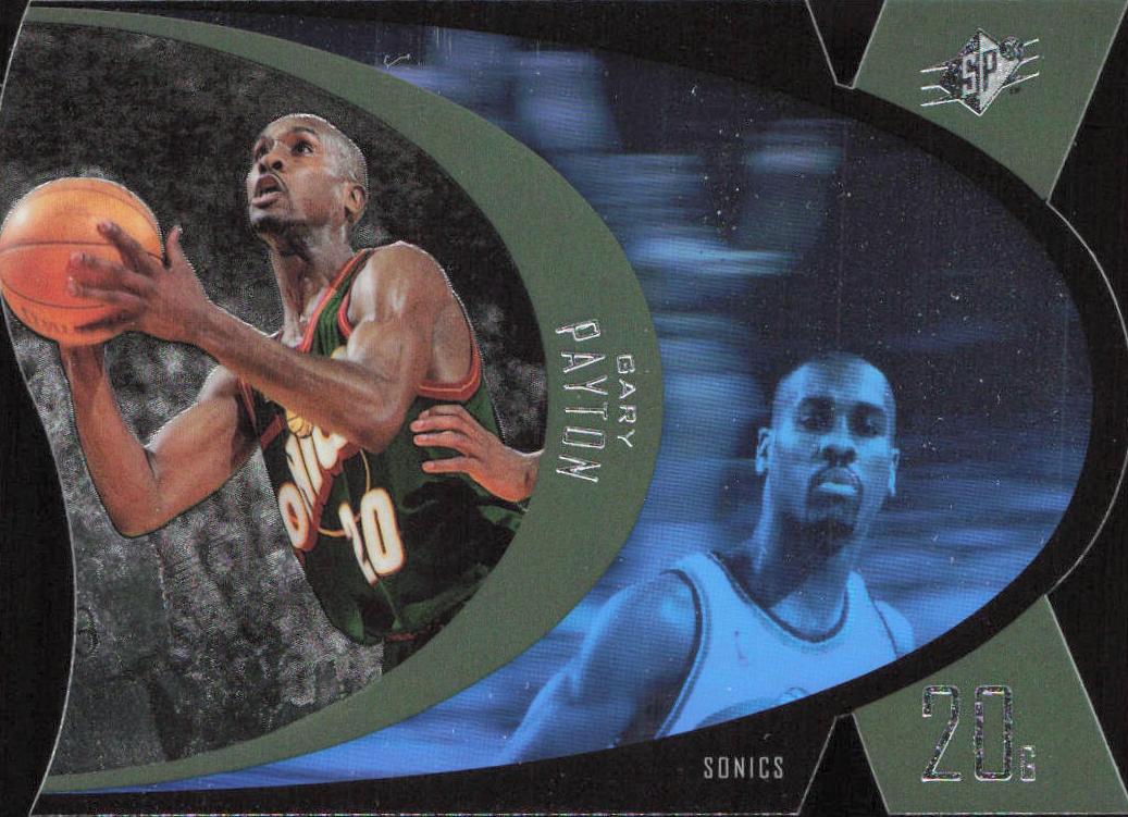 1997 SPx Basketball Gary Payton #40 PSA 9
