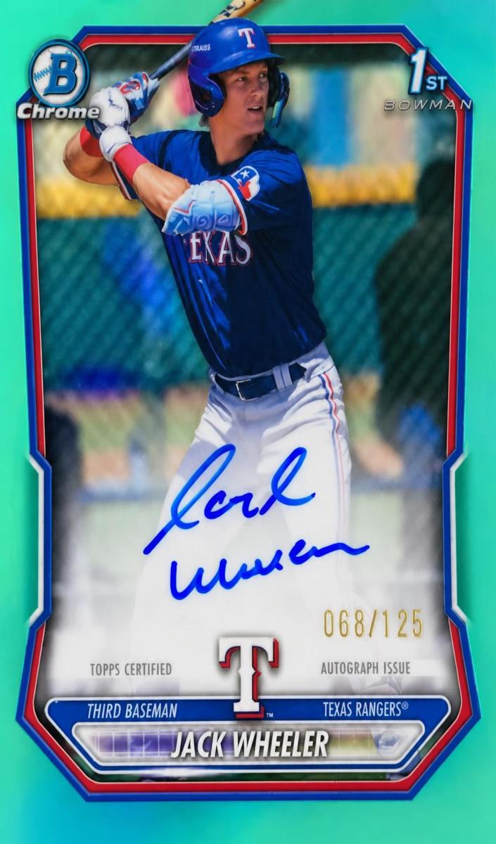2026 Bowman Baseball Aqua Refractor Jack Wheeler #CPA-JWH