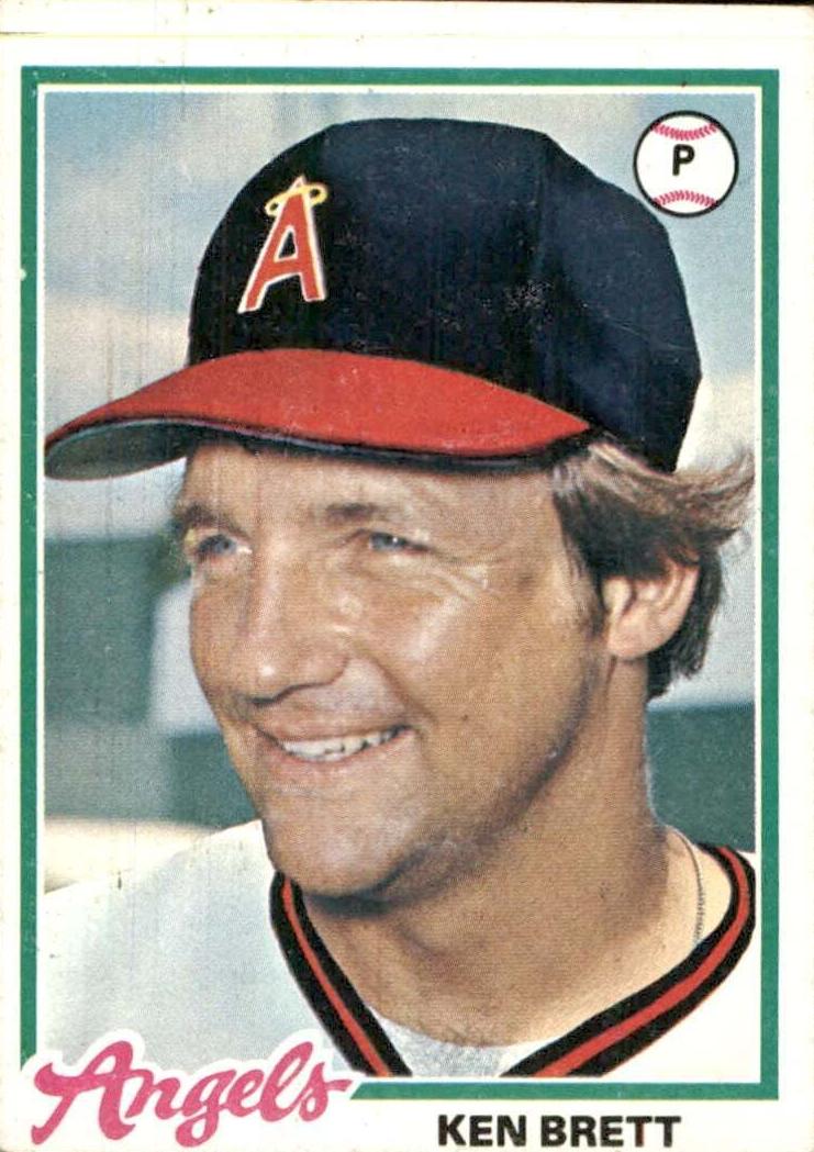 1978 Topps Baseball Ken Brett #682 PSA 8.5