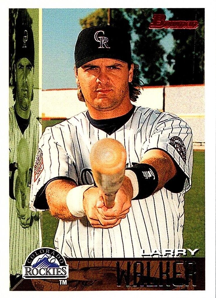 1995 Bowman Baseball Larry Walker #290 PSA 9