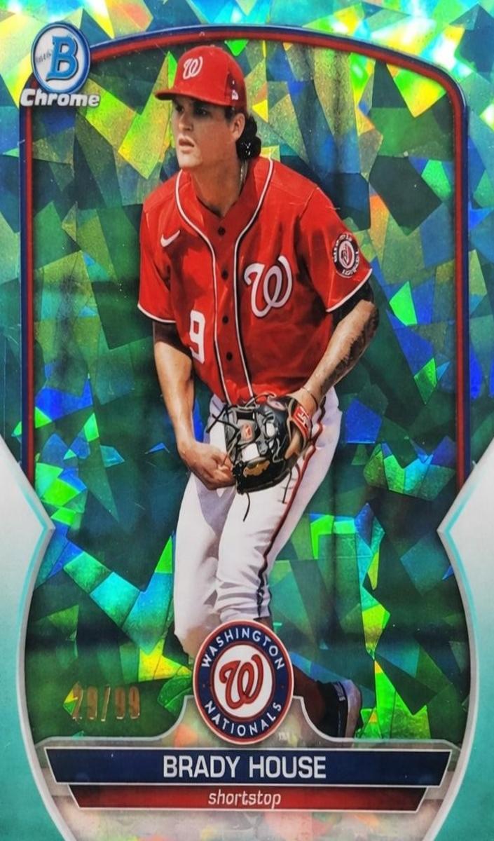 2023 Bowman Chrome Sapphire Baseball Aqua Brady House #BCP-212 PSA 10