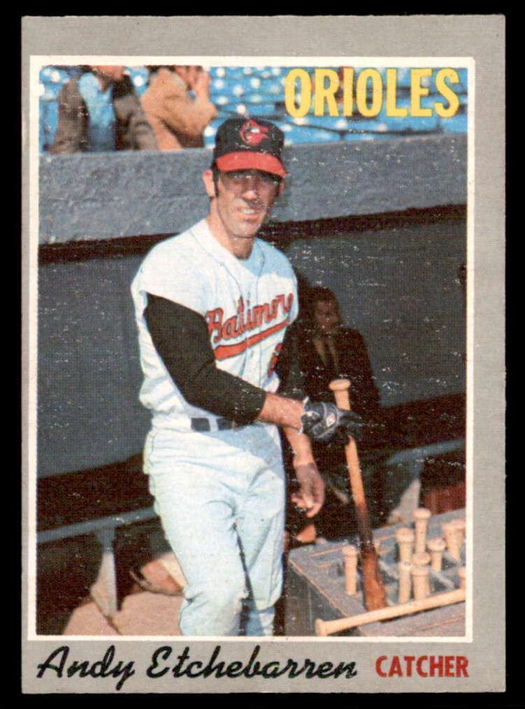 1970 O-Pee-Chee Baseball Andy Etchebarren #213
