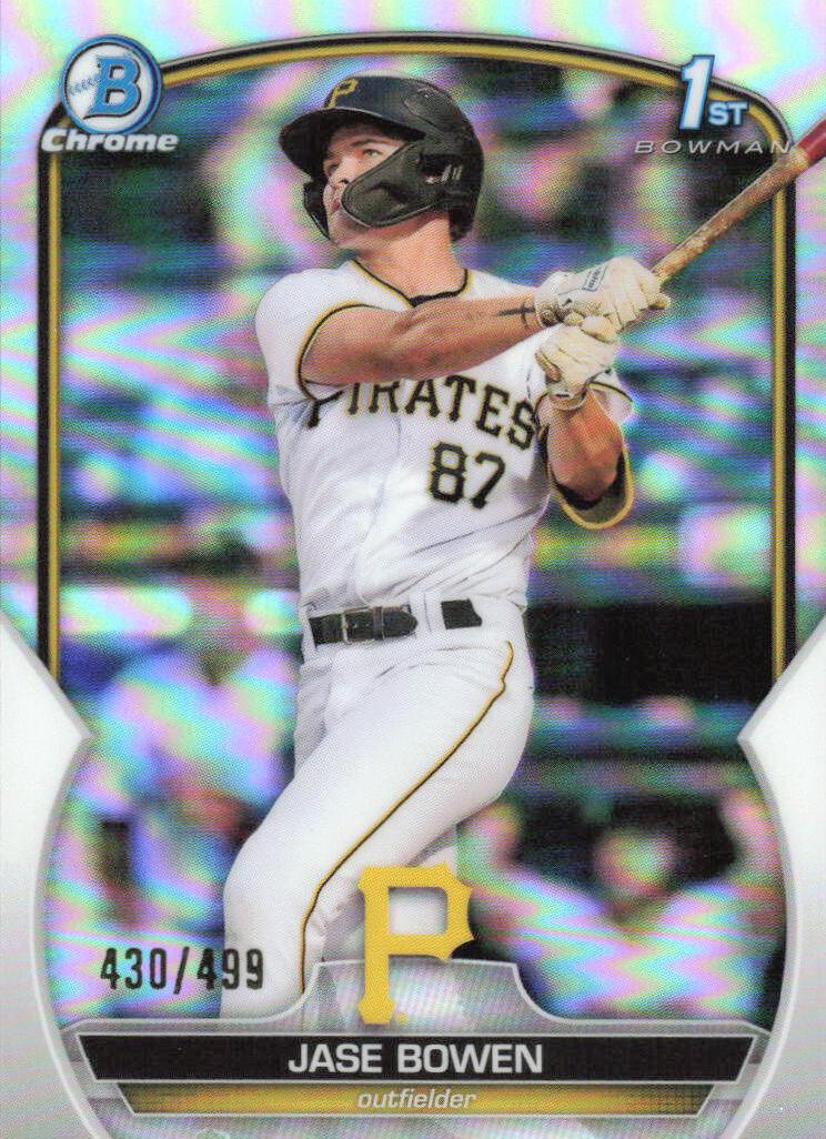 2023 Bowman Chrome Prospects Baseball Refractor Jase Bowen #BCP-146