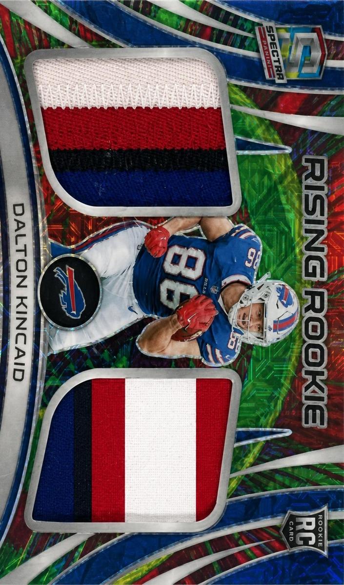 2023 Panini Spectra Football Neon Pink Dalton Kincaid #RRM-DKI