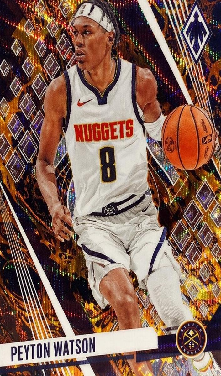 2023 Panini Phoenix Basketball Lava Peyton Watson #50