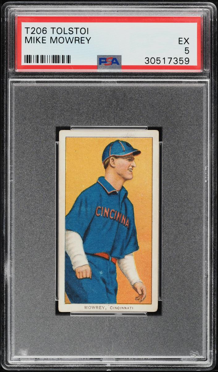 1909-11 T206 Baseball Mike Mowrey #NNO PSA 2