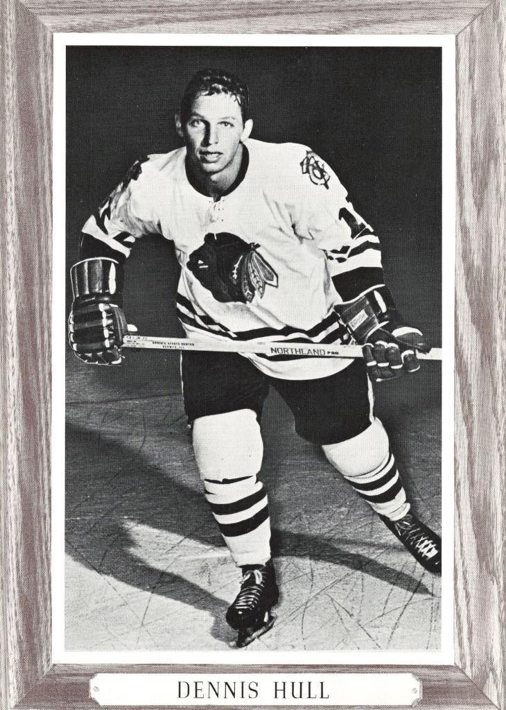 1964-67 Bee Hive Photos Group 3 Hockey Dennis Hull #NNO