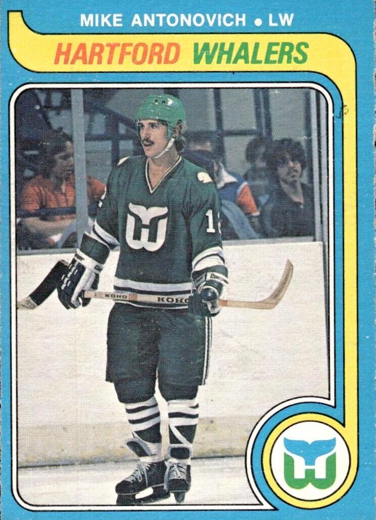 1979 O-Pee-Chee Hockey Mike Antonovich #349