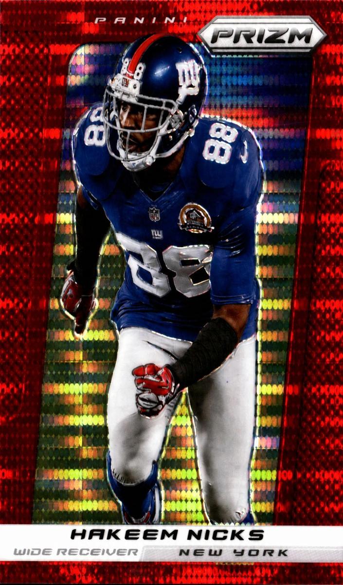 2013 Panini Prizm Football Hakeem Nicks #160