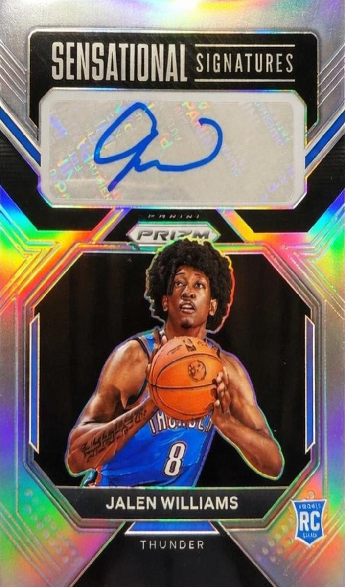 2022 Panini Prizm Basketball Silver Jalen Williams #SS-JL PSA 10