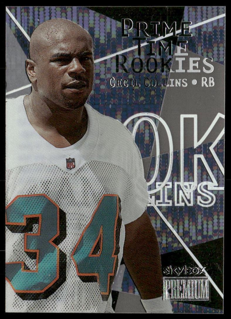 1999 Skybox Premium Football Cecil Collins #7 PR
