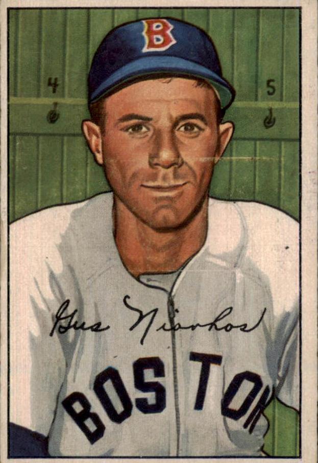 1952 Bowman Baseball Gus Niarhos #129