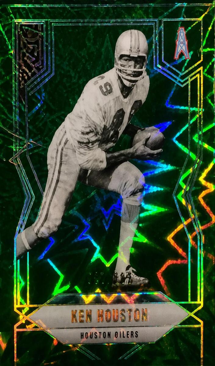 2025 Donruss Elite Football Aspirations Lime Green Ken Houston #96