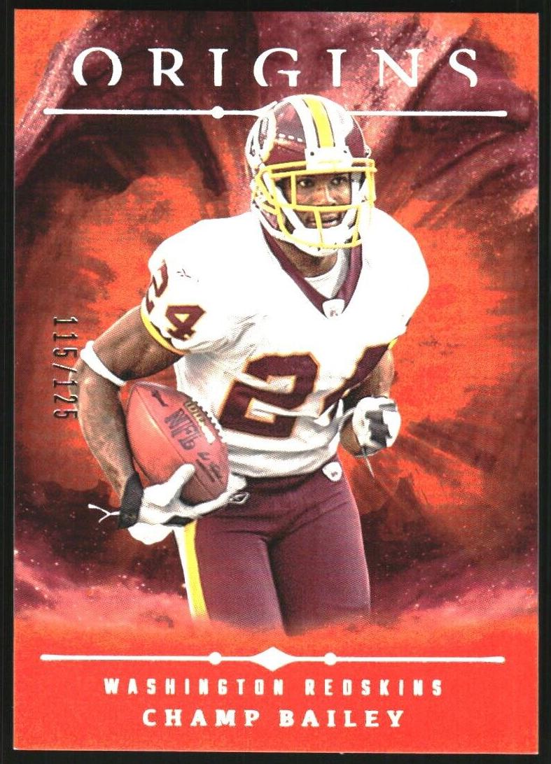 2024 Panini Origins Football Orange Champ Bailey #74