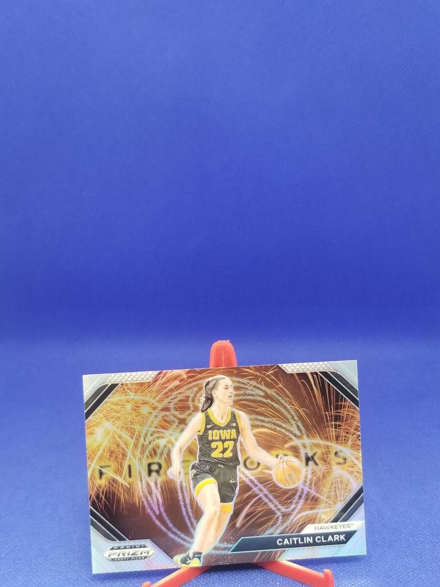 2024 Panini Prizm Draft Picks Basketball Silver Caitlin Clark #15