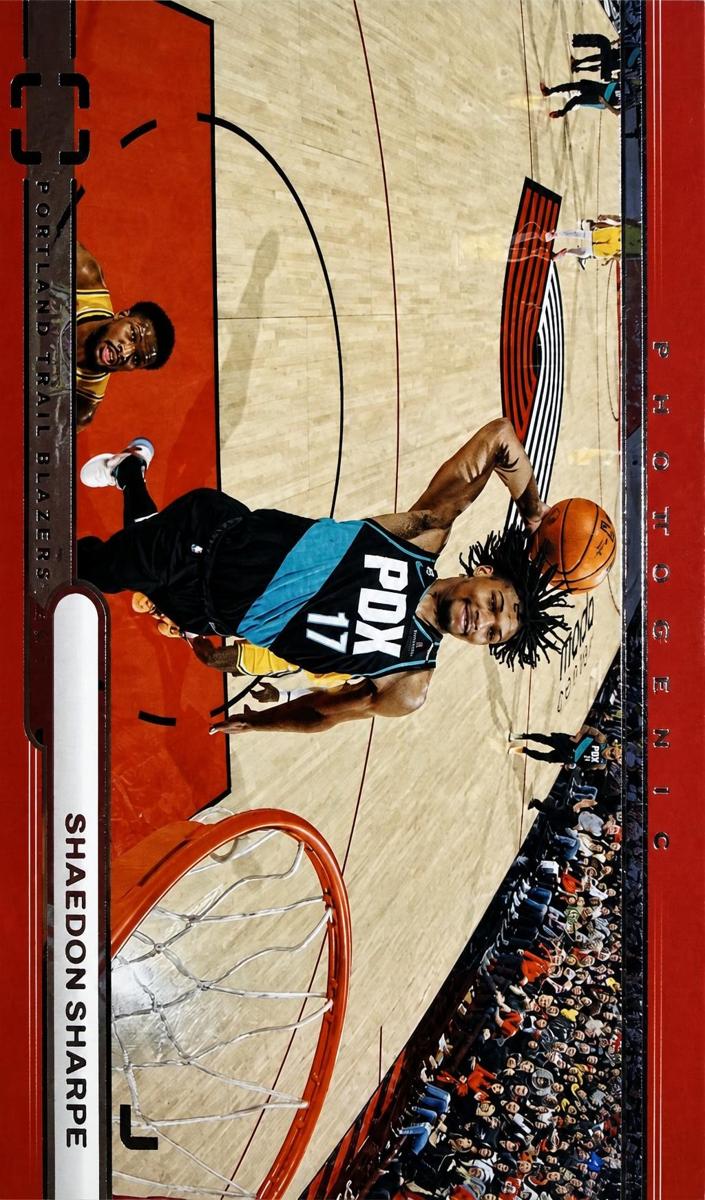 2022 Panini PhotoGenic Basketball Shaedon Sharpe #9