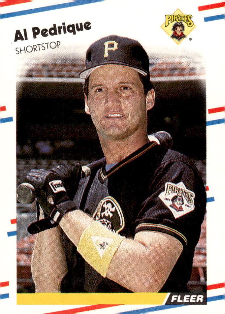 1988 Fleer Baseball Al Pedrique #338