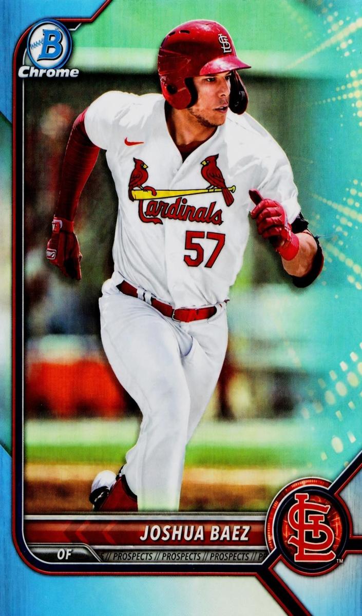 2022 Bowman Draft Baseball Blue Joshua Baez #BDC-76