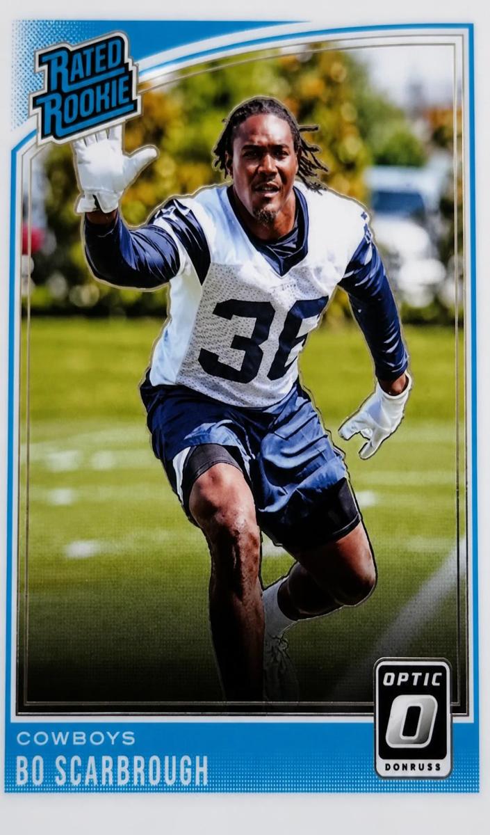 2018 Donruss Optic Football Bo Scarbrough #194