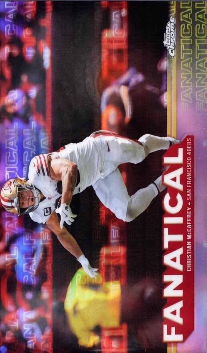 2025 Topps Chrome Football Christian McCaffrey #FF-30