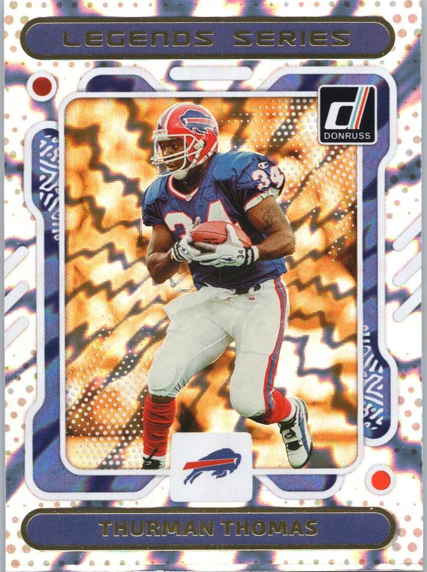 2023 Panini Donruss Football Thurman Thomas #TLS-19