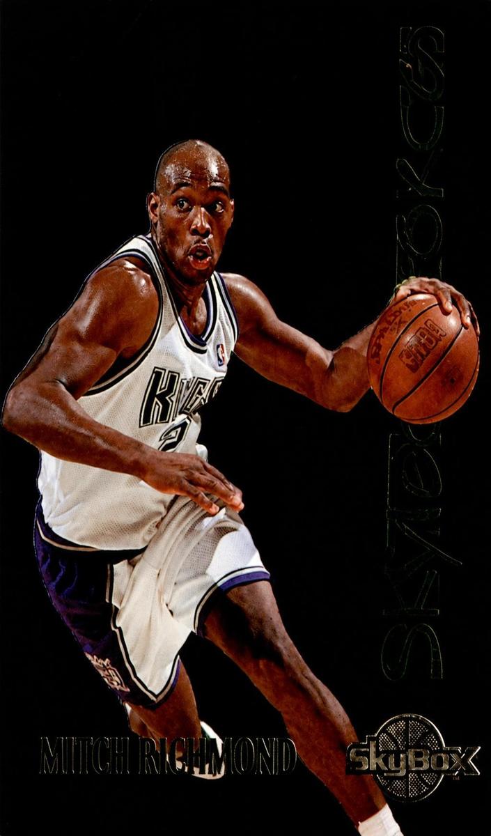1994 Skybox Premium Basketball Mitch Richmond #SF23