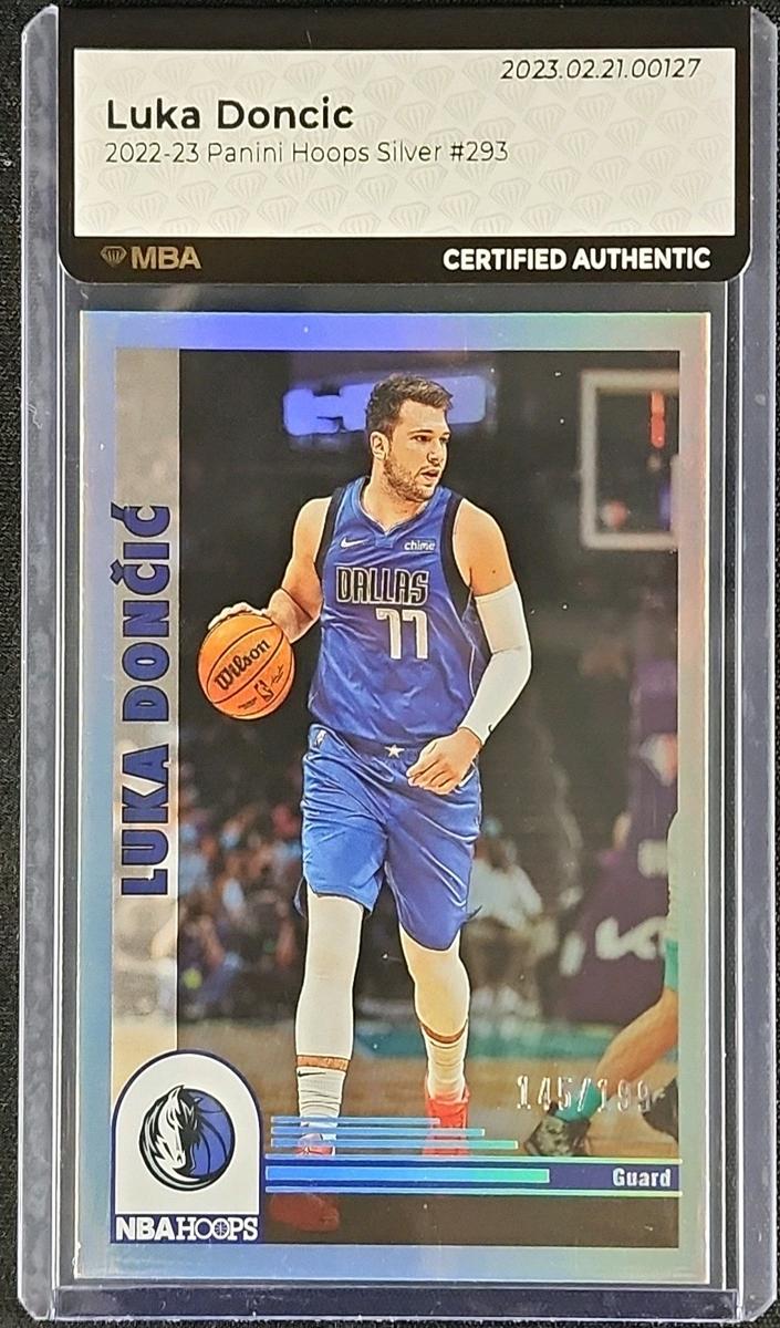 2022 Panini Hoops Basketball Silver Luka Doncic #293