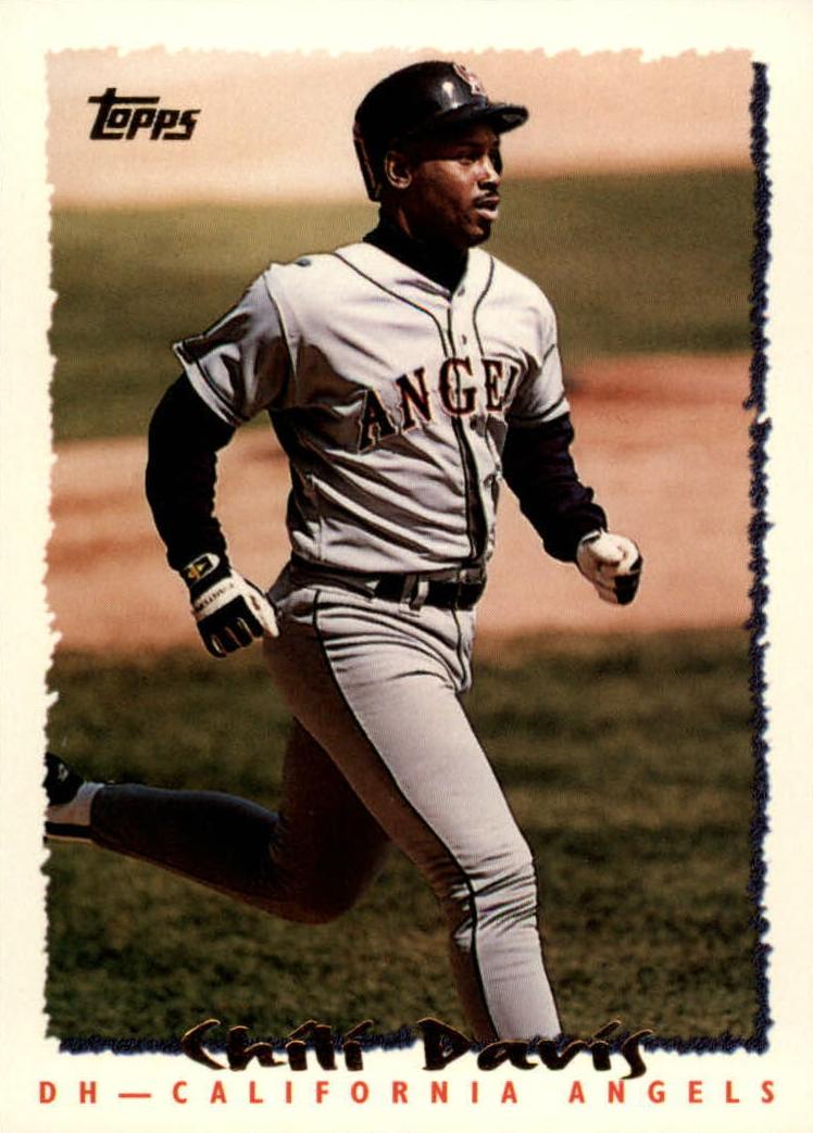 1995 Topps Baseball Chili Davis #335 PSA 7.5