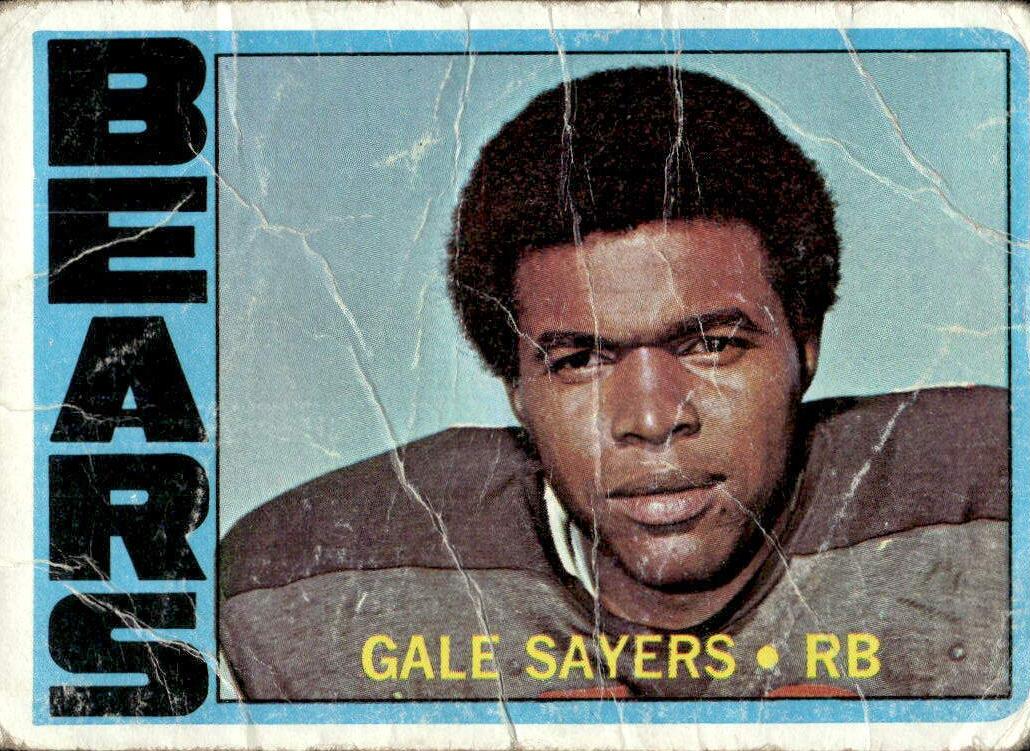 1972 Topps Football Gale Sayers #110 RAW Ungraded