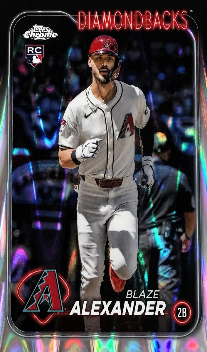 2024 Topps Chrome Update Baseball Raywave Blaze Alexander #USC53