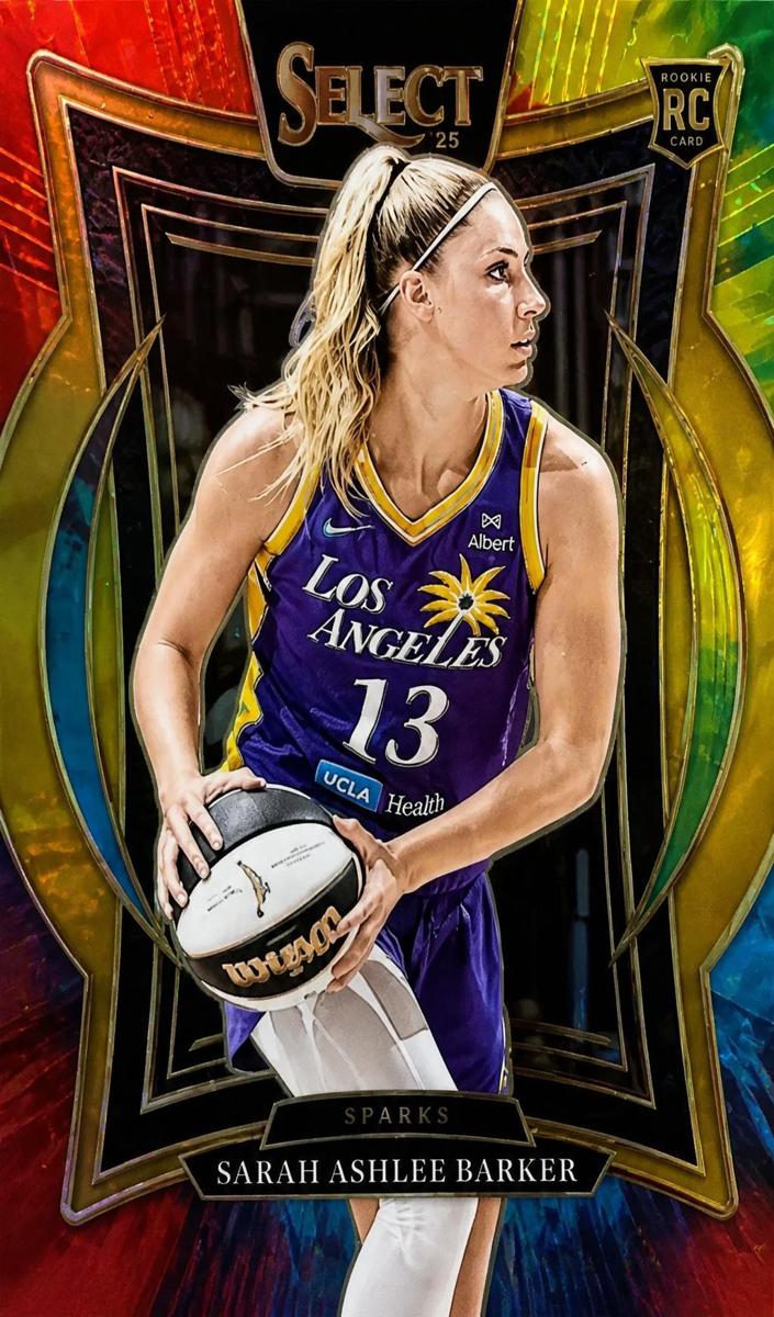 2025 Panini Select WNBA Basketball Tie-Dye Sarah Ashlee Barker #66
