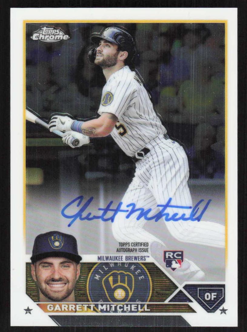 2023 Topps Chrome Update Baseball Garrett Mitchell #RA-GM