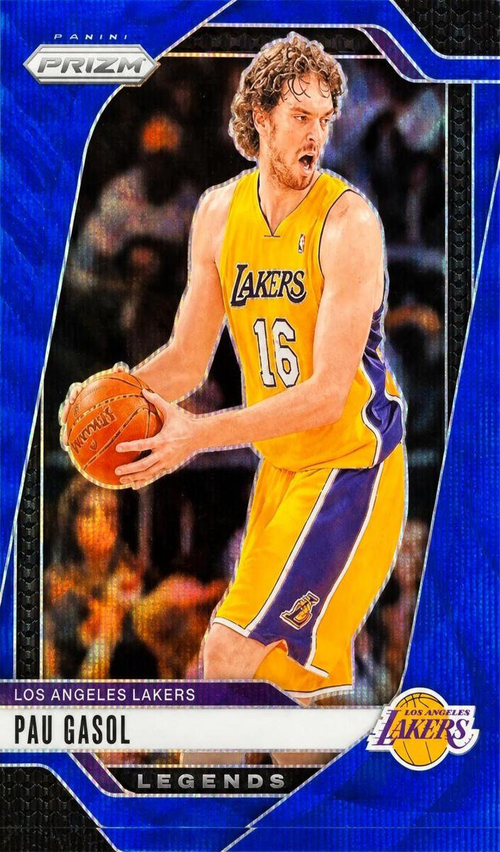 2024 Panini Prizm Basketball Blue Wave Pau Gasol #281