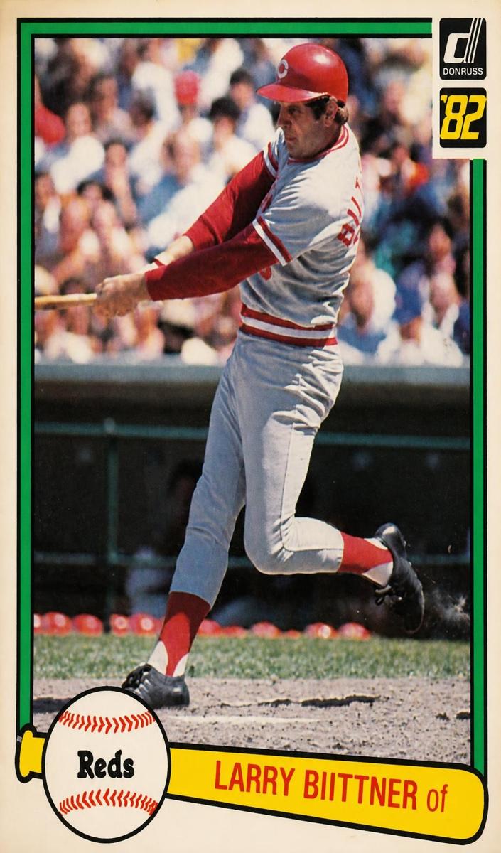 1982 Donruss Baseball Larry Biittner #43