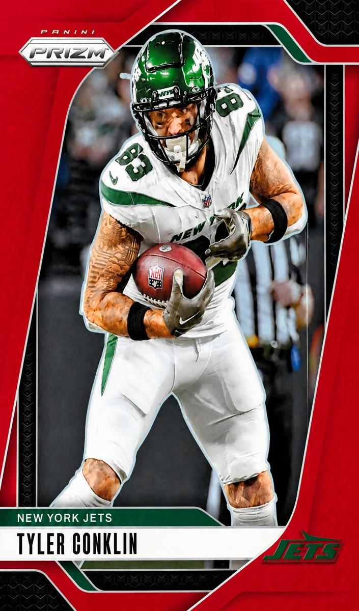 2024 Panini Prizm Football Red Tyler Conklin #225