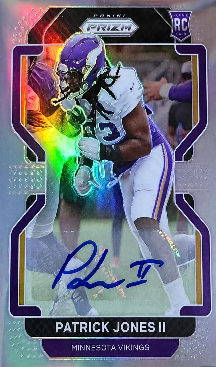 2021 Panini Prizm Football Silver Patrick Jones II #437