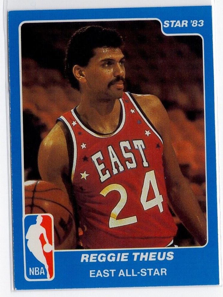 1983 Star Basketball Reggie Theus #10 PSA 7.5