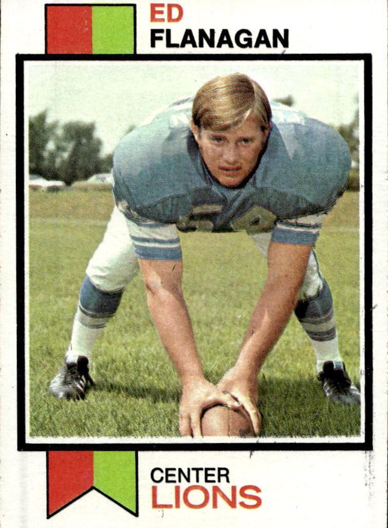 1973 Topps Football Ed Flanagan #471