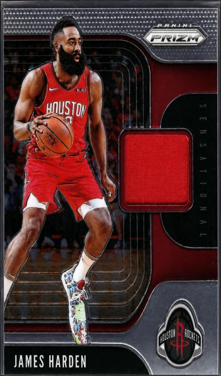 2019 Panini Prizm Basketball James Harden #SS-JHA CGC 9