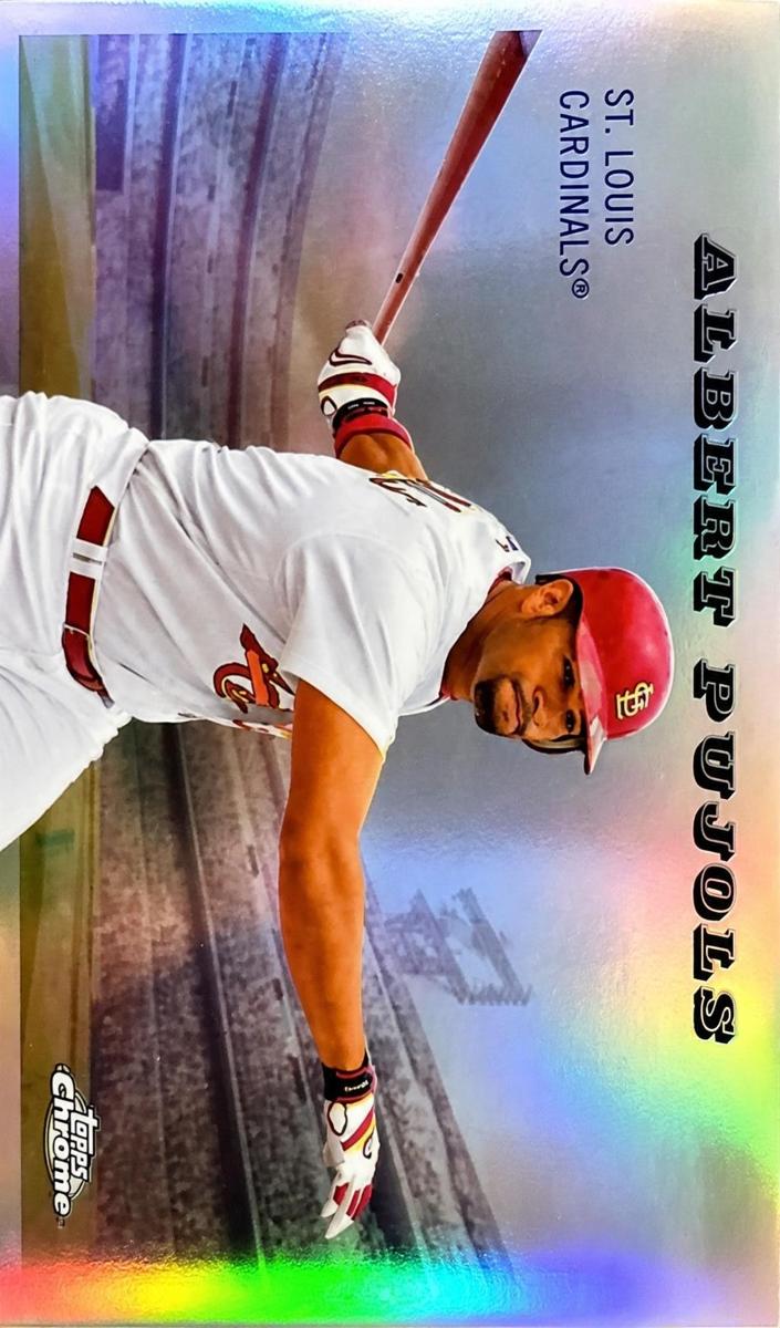 2025 Topps Chrome Platinum Baseball Albert Pujols #55RS-4