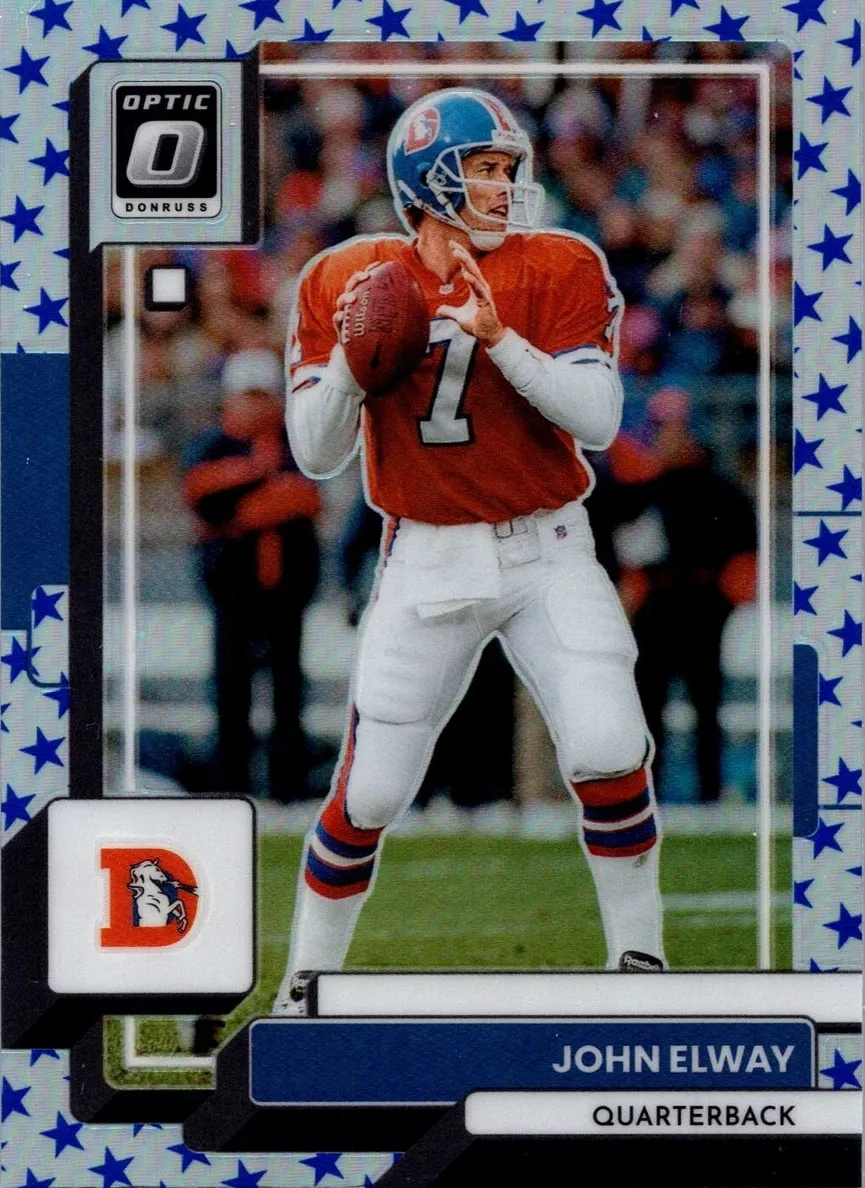 2022 Donruss Optic Football Stars John Elway #63